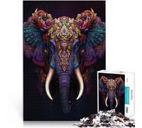 puzzle 2000 pezzi per adulti arte del re elefante per il giocattolo di sfida del gioco educativo perché è ideale come regalo per tutta la famiglia 70x100cm
