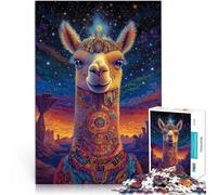 puzzle 2000 pezzi per adulti Arte fantasy degli alpaca Giocattoli educativi per l'apprendimento Giochi per famiglie Opera d'arte 70x100cm