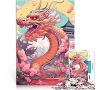 puzzle 2000 pezzi per adulti Arte giapponese del drago Difficile da completare ma divertente e umoristico Interazione genitore-figlio 70x100cm