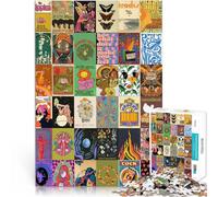 puzzle 2000 pezzi per adulti arte patchwork hippie - 副本 Per il divertimento in famiglia Decorazione murale Regali unici per compleanno e Natale 70x100cm