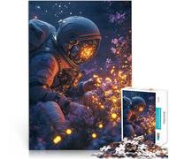 puzzle 2000 pezzi per adulti Astronauta in un campo di luci Giocattolo educativo antistress perché è ideale come regalo per tutta la famiglia 70x100cm
