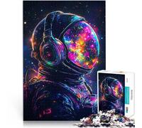 puzzle 2000 pezzi per adulti Astronauta nello spazio Giocattoli educativi per l'apprendimento Giochi per famiglie Un'opera d'arte 70x100cm