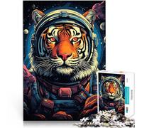 puzzle 2000 pezzi per adulti Astronauta Tigre per il giocattolo di sfida del gioco educativo perché è ideale come regalo per tutta la famiglia 70x100cm