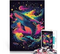 puzzle 2000 pezzi per adulti Balena nello spazio Antistress Vacanza in patria Uccidere il tempo è ideale come regalo per tutta la famiglia 70x100cm