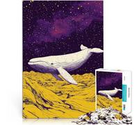 puzzle 2000 pezzi per adulti Balena nello spazio Giocattoli educativi per l'apprendimento Giochi per famiglie Regalo di compleanno, regali 70x100cm