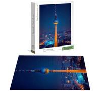 Puzzle 2000 Pezzi per Adulti Bambini, Puzzle Città in Legno per Adulti, Puzzles Paesaggio Impegnativi, Giochi Educativo per Famiglie, Rompecapo con Scatola per Decorazioni Casa, Donna Regalo H-7076