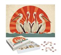 Puzzle 2000 Pezzi per Adulti Bambini, Puzzle Gru in Legno per Adulti, Puzzles Giappone Impegnativi, Giochi Educativo per Famiglie, Rompecapo con Scatola per Decorazioni Casa, Regalo Donna, -7216