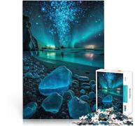 puzzle 2000 pezzi per adulti Beatitudine notturna Difficile da completare ma divertente e umoristico Lista dei desideri con Babbo Natale 70x100cm