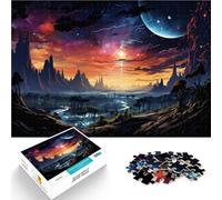 Puzzle 2000 pezzi per adulti Bellissimi paesaggi sotto il pianeta Giocattolo educativo intellettuale decomprimente Migliora la memoria 27,56 "x 39,37"