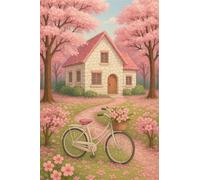 Puzzle 2000 pezzi per Adulti Bicicletta da giardino, 100x70cm Puzzle Impossibile e Difficili, Puzzles Decorativo per Soggiorno e Camera, Idea Regalo per Amanti dei Puzzle