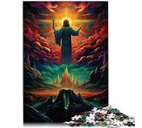 Puzzle 2000 pezzi per adulti, Brasile, Gesù Salvatore, Puzzle, opera d'arte, sfida di intelligenza cerebrale, Giocattoli avvincenti, 27,56 "x 39,37", Adolescenti da 14 Anni