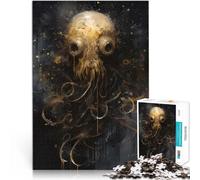 puzzle 2000 pezzi per adulti Calamaro carino Difficile da completare ma divertente e umoristico perché è ideale come regalo per tutta la famiglia 70x100cm