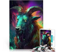 puzzle 2000 pezzi per adulti Capra Fanciful Aiuta il cervello ad allenare i giocattoli che creano dipendenza per coltivare la pazienza Idee regalo 70x100cm