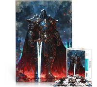 puzzle 2000 pezzi per adulti Cavaliere Oscuro Guerriero Vacanza a casa: uccidere il tempo Attività divertenti a casa, regali di compleanno, regali di viaggio, 70x100cm