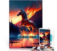 puzzle 2000 pezzi per adulti Cavallo Giocattoli che creano dipendenza e sfidano l'intelligenza del cervello Ottimi regali e giocattoli 70x100cm