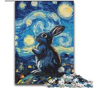 Puzzle 2000 pezzi per adulti Coniglio del cielo notturno Giocattolo educativo intellettuale decomprimente Ottimi regali e giocattoli 70x100cm