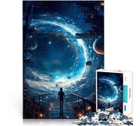 puzzle 2000 pezzi per adulti Costruzione dello spazio Difficile da completare ma divertente e umoristico Decorazione della casa 70x100cm