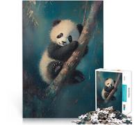 puzzle 2000 pezzi per adulti Cucciolo di panda carino Giocattoli educativi per l'apprendimento Giochi per famiglie Idee regalo 70x100cm