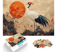 puzzle 2000 pezzi per adulti Dipinto astratto di gru per il giocattolo di sfida del gioco educativo Giocattoli per la decorazione della casa 70x100cm