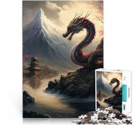 puzzle 2000 pezzi per adulti Drago asiatico Giocattoli che creano dipendenza e sfidano l'intelligenza del cervello Regalo divertente 70x100cm