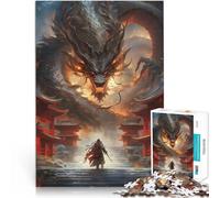 puzzle 2000 pezzi per adulti Drago e Samurai Antistress Vacanza in patria Uccidere il tempo perché è ideale come regalo per tutta la famiglia 70x100cm