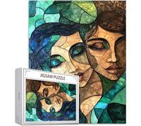 Puzzle 2000 Pezzi per Adulti e Bambini Puzzle Astratto Puzzles Classiques, Donna Jigsaw Giochi Rilassamento e Intelligence, Idea Regalo Uomo e Donna, Consigliato a Partire dai 14 Anni 100x70cm D-558