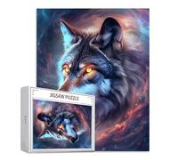 Puzzle 2000 Pezzi per Adulti e Ragazzi, Puzzle Aurora Jigsaw Giochi Rilassamento e Intelligence, Jigsaw Lupo per Gioco Familiare, Idea Regalo Uomo e Donna, Consigliato a Partire dai 14 Anni S-733