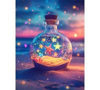 Puzzle 2000 Pezzi per Adulti e Ragazzi, puzzle Classico 2000 pezzi Fai Da Te Bottiglia a stella, Intrattenimento Creativo Puzzles Difficili, Idea Regalo Uomo e Donna 100x70cm