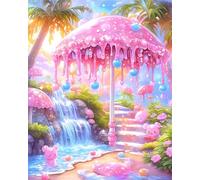 Puzzle 2000 Pezzi per Adulti e Ragazzi, puzzle Classico 2000 pezzi Fai Da Te Mondo delle caramelle sul mare, Intrattenimento Creativo Puzzles Difficili, Idea Regalo Uomo e Donna 100x70cm