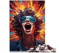 Puzzle 2000 pezzi per adulti eroe neon giocattoli di intrattenimento familiare puzzle di Natale regali 27,56 pollici x 39,37 pollici per adolescenti da 14 anni e oltre