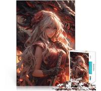 puzzle 2000 pezzi per adulti Fanciulla della Spada Difficile da completare ma divertente e umoristico Gioco educativo per compleanno e Natale 70x100cm