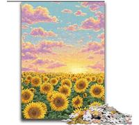 Puzzle 2000 pezzi per adulti Fantasy Girasole Giocattoli educativi di apprendimento Giochi per famiglie Migliora l'amore tra coppie 70x100cm