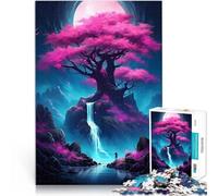 puzzle 2000 pezzi per adulti Fiore di ciliegio asiatico Sfida di gioco educativo giocattolo Lista dei desideri con Babbo Natale 70x100cm