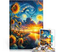 puzzle 2000 pezzi per adulti Fiori luminosi al chiaro di luna Gioco intellettuale giocattolo Adatto per la decorazione del desktop 70x100cm