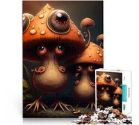 puzzle 2000 pezzi per adulti funghi magici Giocattoli che creano dipendenza e sfidano l'intelligenza del cervello Regalo divertente 70x100cm
