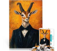 puzzle 2000 pezzi per adulti Gazzella in smoking per il giocattolo di sfida del gioco educativo perché è ideale come regalo per tutta la famiglia 70x100cm