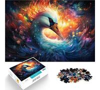 Puzzle 2000 pezzi per adulti, gioco di cigni colorati fantastici, giocattoli per famiglie, regalo di Natale, regali, 27,56 "x 39,37", adatto per adolescenti da 14 anni e oltre