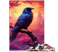 Puzzle 2000 pezzi per adulti Gioco di pensiero Crow Forest Aiuta Il Cervello a esercitare Giocattoli avvincenti per coltivare la pazienza 27,56 "x 39,37"