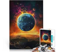 puzzle 2000 pezzi per adulti Guardando la Terra da Marte Gioco intellettuale giocattolo Attività divertenti a casa, regali di compleanno, regali di viaggio, 70x100cm
