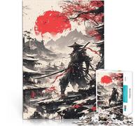 puzzle 2000 pezzi per adulti Guerriero samurai giapponese Sfida di gioco educativo giocattolo Decorazioni e regali unici per la casa 70x100cm