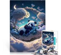 puzzle 2000 pezzi per adulti Il panda mistico Giocattoli educativi per l'apprendimento Giochi per famiglie gioco di sfida unico 70x100cm
