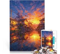puzzle 2000 pezzi per adulti La magia di Kyoto Difficile da completare ma divertente e umoristico con poster abbinato e foglio di quiz 70x100cm