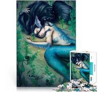 puzzle 2000 pezzi per adulti L'amore di una sirena Giocattoli educativi per l'apprendimento Giochi per famiglie Decorazione d'arte per la casa 70x100cm