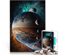 puzzle 2000 pezzi per adulti Lupo esopianeta Difficile da completare ma divertente e umoristico Collezione di artisti, Belle arti 70x100cm