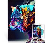 puzzle 2000 pezzi per adulti Lupo Giocattoli che creano dipendenza e sfidano l'intelligenza del cervello Interazione genitore-figlio 70x100cm