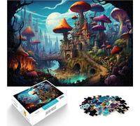 Puzzle 2000 Pezzi per Adulti Mondo dei funghi Puzzle Educativo Gioco di Famiglia Gioco di sfida unico 70 x 100 cm per adolescente Età 14 Up