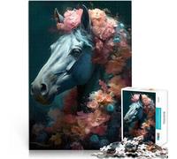puzzle 2000 pezzi per adulti Mondo incantato del cavallo Giocattolo educativo antistress Ogni pezzo è unico - Gioco divertente e stimolante per tutta la famiglia 70x100cm