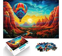 Puzzle 2000 pezzi per adulti mongolfiere Volante nel Cielo Giocattoli Anti-Stress 27,56 "x 39,37" è ideale come Regalo per tutta la famiglia