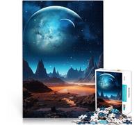 puzzle 2000 pezzi per adulti Montagne e pianeti Giocattolo educativo intellettuale decomprimente Gioco educativo per compleanno e Natale 70x100cm