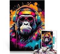 puzzle 2000 pezzi per adulti Musica per DJ scimmia Antistress Vacanza in patria Uccidere il tempo Decorazioni e regali unici per la casa 70x100cm